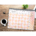 14"x11" Undated Monthly Desk Calendar Pad 12 Months 12 Sheets SOFT PEACH WATERCOLOR *minimum order 6 units* (order in increments of 6)