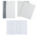 # 160 Pages Sophisticated Professional Flex Notebook and Work Journal 7''x 8.5'' WHITE *Minimum order 6 units* (order in increments of 6)