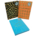 6" x 8.5" 120 pages Bookcloth Journal Leopard (Black Gold) Fresh Ideas (Orange Citrus) Create your own sunshine (Teal) *minimum order 3 units mix*