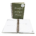 6"x8" Hardcover Twin Wire Guided Journal Inspirational Sage Green Cover *minimum order 3 units* (order in increments of 3)