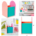 Pen Holder Kailo Designer Colorful Acrylic 7.25" W x 4" H Multicolor *minimum order 3 units* (order in increments of 3)