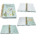 6" x 8.25" Garden Photo Journal Twin Wire Bound 3"x4" Plastic Inserts Tab Dividers Photo Corners Retail US $18.00 *minimum order 3 units* (order in increments of 3)