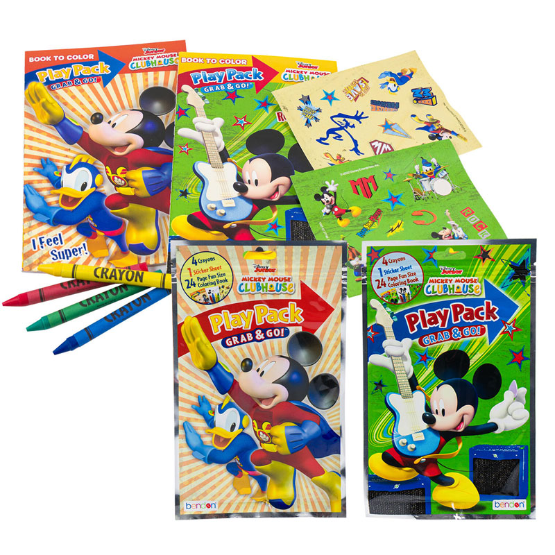 Children Play Pack Grab & Go Disney Mickey Mouse Clubhouse 2 ...