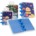 3"x4" Mini Pocket Notebook 60 sheets Disc-bound Happy Lined 2 cover designs *minimum order 6 units* (order in increments of 6)
