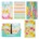 5.25" x 8.25" Fashion Dot Lined & Illustrated Journal Notebook 64 Pages Big Plans - Spots - Pastel Chevrons Notes - Watercolour Floral Notes *minimum order 4 units* (order in increments of 4)