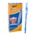 BIC 12count PrevaGuard Antimicrobial Round Stic Ball Pens Medium Point Blue Ink *minimum order 6 units* (order in increments of 6)