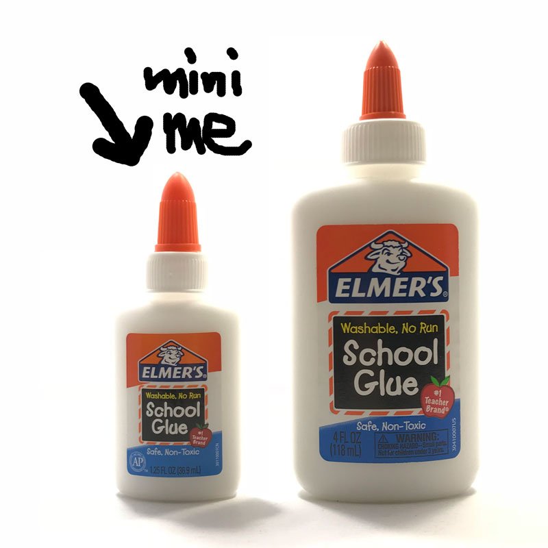 Elmers School Glue White 1 25oz Mini Bottle For Early Learners   STQK11972 