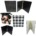 U Brands 1" 3-Ring Fashion Binder CAMO - GEO - GINGHAM MIX *minimum order 3 units mix* (order in increments of 3 mix)