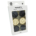 U Brands Modern Classic Round Magnets 6count Assorted Black Gold White prints *minimum order 6 units* (order in increments of 6)