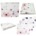 U Brands Floral Blooms 12count Fashion File Folders Set in clear poly bag *minimum order Two 12count units( (order in increments of 2)