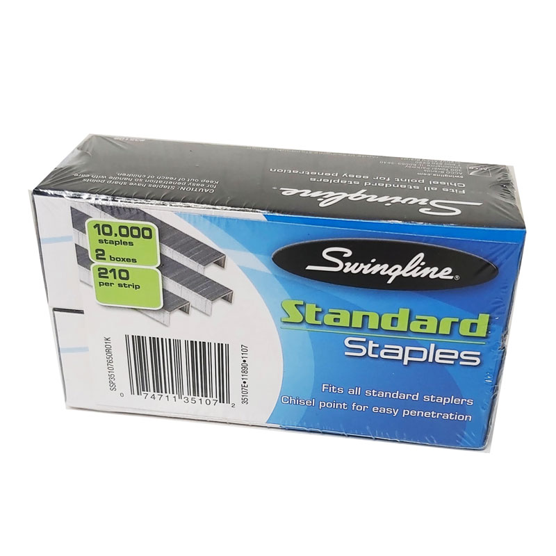 Staples 5000ct Staples 2PK (10,000 staples) Swingline *minimum order ...