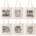 15"x16" 5oz Cotton Canvas Shopping Tote GROCERY SHOPPING HUMOUR Natural Beige 100% Cotton 26" Shoulder Straps 6 Designs PREPACK Mix *minimum order 6 units* (order in increments of 6 mix)
