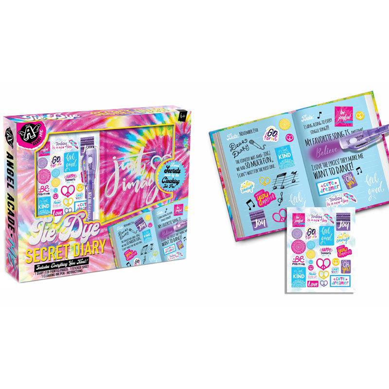 1 Tie Dye Secret Diary Tween Teen *2 units left in stock* – Watkins Online