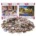 500Piece Jigsaw Puzzles Wildlife Collection 19" x 13" Moose Cabin Scene (3 pcs) Wolves (3 pcs) *minimum order 6 units assorted as listed* (order in increments of 6)