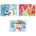 13"x17.75" Food Safe Plastic Placemat Kids Festive MIX Gibby & Libby LARGE *minimum order 12 units mix designs* (order in increments of 12 mix designs) LIMITED TIME DEAL 25% OFF $1.45