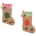 Xmas Holiday Toy Pet Stocking Cat & Dog *minimum order 6 units* (order in increments of 6)