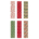 40 SQ FT (30" x 16') KRAFT Gift Wrap Traditional / Folk *minimum order 6 units* (order in increments of 6)