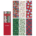 20 sq ft (30" x 8') Festive Gift Wrap TRADITIONAL Group B *minimum order 6 units mix* (order in increments of 6)