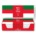12count Christmas Gift Tissue GREEN RED WHITE 20"W x 20"H 12 sheets per unit 3 colors per unit *minimum order 6 units* (order in increments of 6)