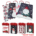 13"W x 18"H x 5"G Premium White Kraft Extra Large Gift Bag TRADITIONAL 4 Designs. Kraft Handles Tissue NOT Included *minimum order 4 units mix* (order in increments of 4)