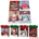10"W x 12"H x 5"G Festive Large Gift Bag FARMHOUSE 4 Designs Satin Ribbon Handles. Tissue NOT Included *minimum order 6 units* (order in increments of 6)