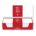 50count CHRISTMAS GIFT TISSUE All White 50 sheets *minimum order 6 units* (order in increments of 6)