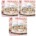 15oz Ceramic Mug THREE FESTIVE ROOSTERS ASSORTED All White Inner & Handle Two-Sided Printing 3 Assorted Designs *minimum order 6 mugs mix* (order in increments of 6)